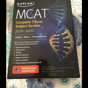 Kaplan mcat prep books 2019/2020